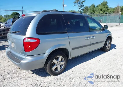 2005 Dodge Caravan Sxt from USA, damaged, VIN 1D4GP45R65B348358